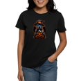 thumbnail image 1 of CafePress - Dog Halloween Pitbull Witch Women's Value T Shirt - Women's Traditional Fit Dark T-Shirt, 1 of 4