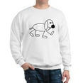 thumbnail image 1 of CafePress - Dog Sweatshirt - Crew Neck Sweatshirt, 1 of 4