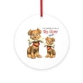 thumbnail image 1 of CafePress - Dogs Big Sister2 Again -  Round Wood Ornament 4", 1 of 2