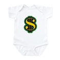 thumbnail image 1 of CafePress - Dollar Sign Infant Bodysuit - Baby Light Bodysuit, Size Newborn - 24 Months, 1 of 4