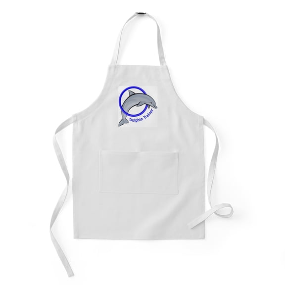 CafePress - Dolphin Trainer Blue - Kids Apron