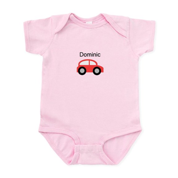 CafePress - Dominic Red Car Infant Bodysuit - Baby Light Bodysuit, Size Newborn - 24 Months