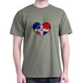 thumbnail image 1 of CafePress - Dominican Heart Dark T Shirt - Men's Classic Graphic Cotton T-Shirt, 1 of 4