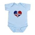 thumbnail image 1 of CafePress - Dominican Heart Infant Bodysuit - Baby Light Bodysuit, Size Newborn - 24 Months, 1 of 4