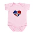 thumbnail image 1 of CafePress - Dominican Heart Infant Bodysuit - Baby Light Bodysuit, Size Newborn - 24 Months, 1 of 4