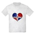 thumbnail image 1 of CafePress - Dominican Heart Kids Light T Shirt - Light T-Shirt Kids XS-XL, 1 of 4