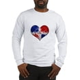 thumbnail image 1 of CafePress - Dominican Heart Long Sleeve T Shirt - Unisex Cotton Long Sleeve T-Shirt, 1 of 4