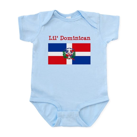 CafePress - Dominican Infant Bodysuit - Baby Light Bodysuit, Size Newborn - 24 Months