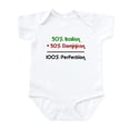 thumbnail image 1 of CafePress - Dominican & Italian Infant Creeper - Baby Light Bodysuit, Size Newborn - 24 Months, 1 of 4