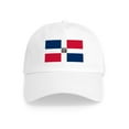 thumbnail image 1 of CafePress - Dominican Republic Flag Cap - Adjustable 100% Brushed Unisex Casual Cotton Baseball Cap, Beige, 1, 1 of 2
