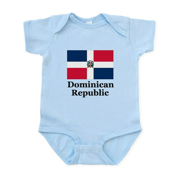 CafePress - Dominican Republic Infant Bodysuit - Baby Light Bodysuit, Size Newborn - 24 Months