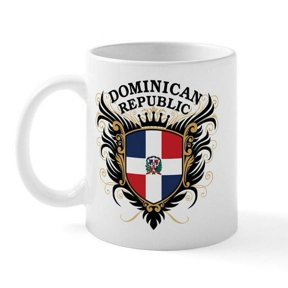 CafePress - Dominican Republic Mug - 11 oz Ceramic Mug - Novelty Coffee Tea Cup