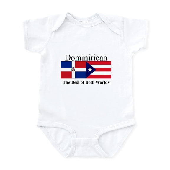 CafePress - Dominirican Infant Creeper - Baby Light Bodysuit, Size Newborn - 24 Months