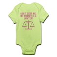 thumbnail image 1 of CafePress - Donâ€™T Drop Me My Mommy Is A Lawyer Body Suit - Baby Light Bodysuit, 1 of 1