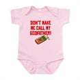 thumbnail image 1 of CafePress - Don’T Make Me Call My Godfather Body Suit - Baby Light Bodysuit, Size Newborn - 24 Months, 1 of 4