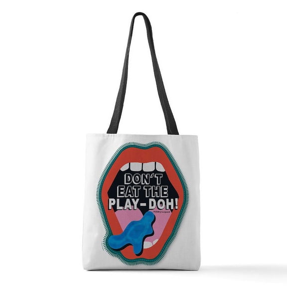 CafePress - Don't Eat The Play Doh! - Polyester Tote Bag 16"x16"