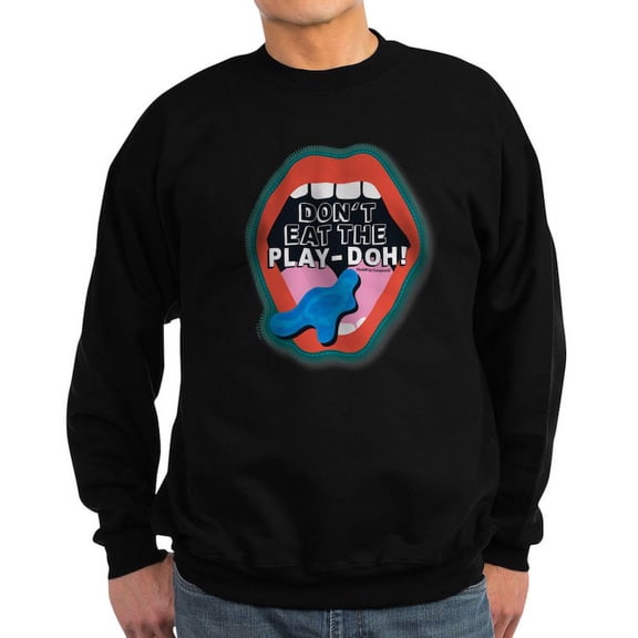 CafePress - Don't Eat The Play Doh! Sweatshirt - Classic Crew Neck Sweatshirt