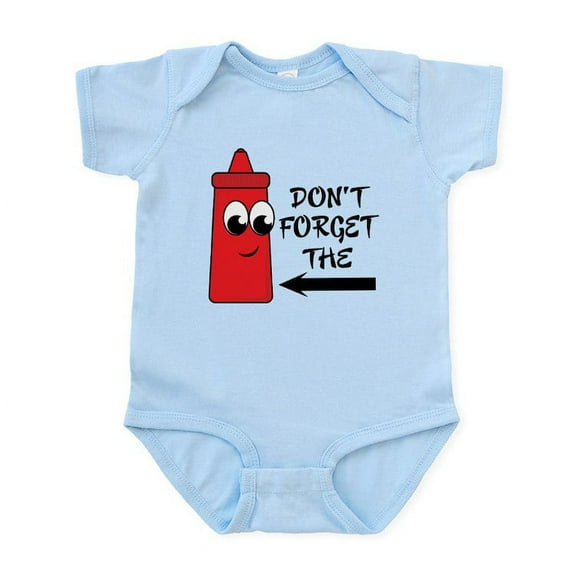 CafePress - Don't Forget The Ketchup Infant Bodysuit - Baby Light Bodysuit, Size Newborn - 24 Months