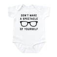 thumbnail image 1 of CafePress - Don't Make A Spectacle Of Your Baby Light Bodysuit - Baby Light Bodysuit, Size Newborn - 24 Months, 1 of 4