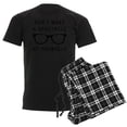 thumbnail image 1 of CafePress - Don't Make A Spectacle Of Your Men's Dark Pajamas - Men's Dark Loose Fit Cotton Pajama Set, 1 of 7