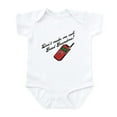 thumbnail image 1 of CafePress - Don't Make Me Call Great Grandma! Infant Bodysuit - Baby Light Bodysuit, Size Newborn - 24 Months, 1 of 4