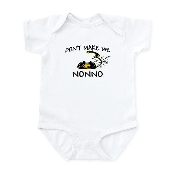 CafePress - Don't Make Me Call My Nonno Infant Bodysuit - Baby Light Bodysuit, Size Newborn - 24 Months