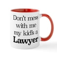 thumbnail image 1 of CafePress - Don't Mess With Me My Kid's A La - 11 oz Ceramic Mug - Novelty Coffee Tea Cup, 1 of 4