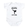thumbnail image 1 of CafePress - Don't Need Weapon I Am One Body Suit - Baby Light Bodysuit, Size Newborn - 24 Months, 1 of 4