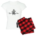 thumbnail image 1 of CafePress - Don't Poke The Bear Women's Light Pajamas - Women's Short Sleeve Print T-Shirt and Pants Light Cotton Pajama Set, 1 of 7