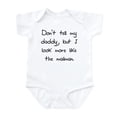 thumbnail image 1 of CafePress - Don't Tell Daddy Mailman Infant Bodysuit - Baby Light Bodysuit, Size Newborn - 24 Months, 1 of 4