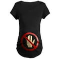 thumbnail image 1 of CafePress - Don't Touch Maternity Dark T Shirt - Maternity Dark T-Shirt, 1 of 3