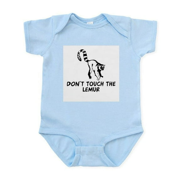 CafePress - Don't Touch The Lemur Infant Bodysuit - Baby Light Bodysuit, Size Newborn - 24 Months