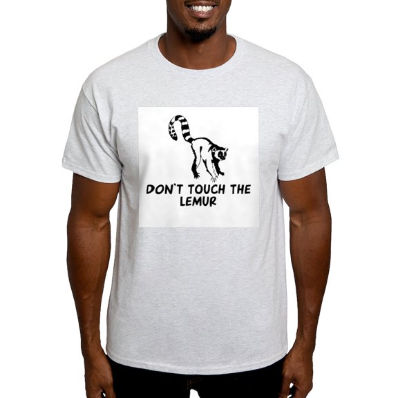 CafePress - Don't Touch The Lemur Light T Shirt - Men's Classic Graphic T-Shirt