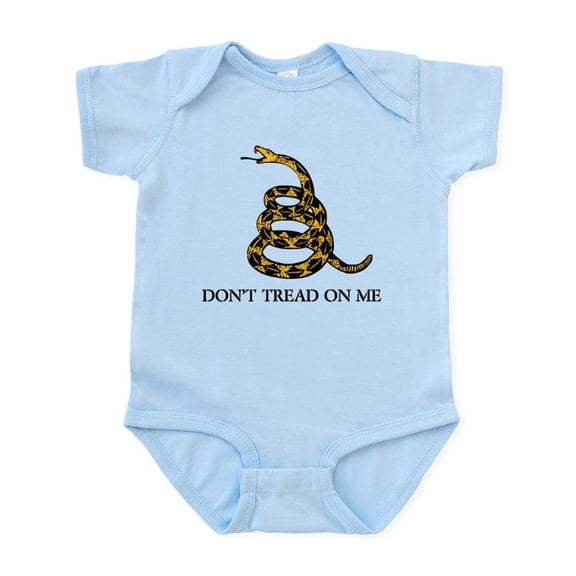 CafePress - Don't Tread On Me Infant Bodysuit - Baby Light Bodysuit, Size Newborn - 24 Months