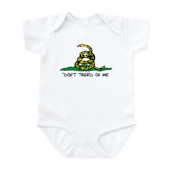 CafePress - Don't Tread On Me Infant Bodysuit - Baby Light Bodysuit, Size Newborn - 24 Months