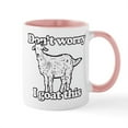 thumbnail image 1 of CafePress - Don't Worry I Goat This - 11 oz Ceramic Mug - Novelty Coffee Tea Cup, 1 of 4