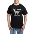 thumbnail image 1 of CafePress - Don't Worry I Goat This Men's Dark Pajamas - Men's Dark Loose Fit Cotton Pajama Set, 1 of 7