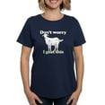 thumbnail image 1 of CafePress - Don't Worry I Goat This Women's Dark T Shirt - Women's Traditional Fit Dark T-Shirt, 1 of 4