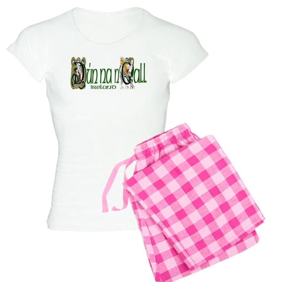 CafePress - Donegal Dragon (Gaelic) Women's Light Pajamas - Women's Short Sleeve Print T-Shirt and Pants Light Cotton Pajama Set