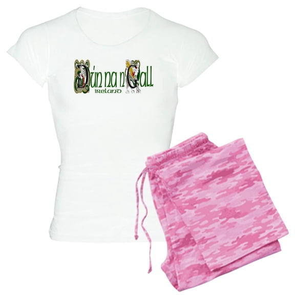 CafePress - Donegal Dragon (Gaelic) Women's Light Pajamas - Women's Short Sleeve Print T-Shirt and Pants Light Cotton Pajama Set
