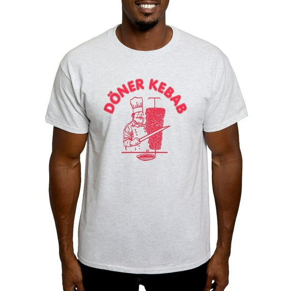 CafePress - Doner Kebab Light T Shirt - Men's Classic Graphic T-Shirt