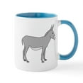 thumbnail image 1 of CafePress - Donkey - 11 oz Ceramic Mug - Novelty Coffee Tea Cup, 1 of 4