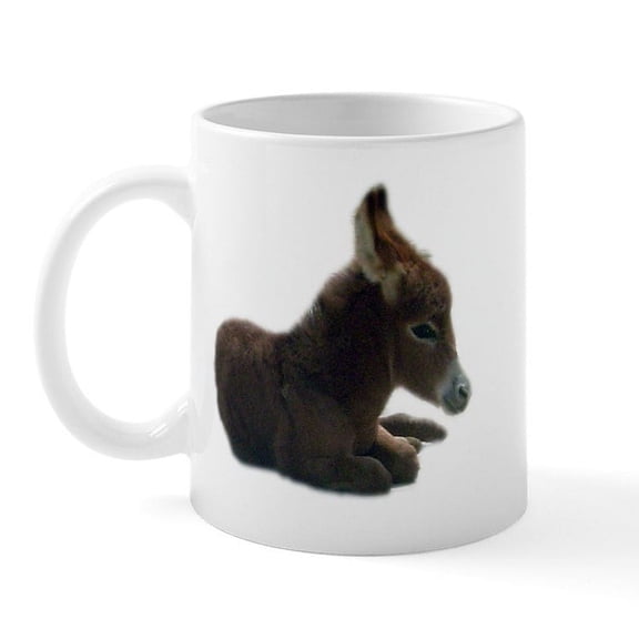 CafePress - Donkey Colt Mug - 11 oz Ceramic Mug - Novelty Coffee Tea Cup