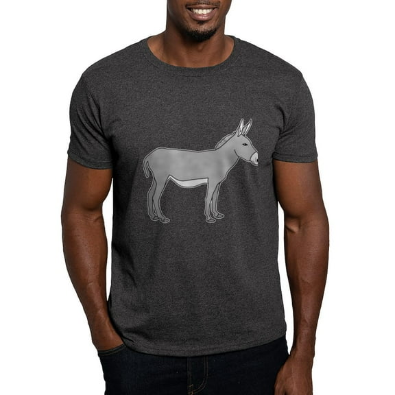 CafePress - Donkey Dark T Shirt - Men's Classic Graphic Cotton T-Shirt