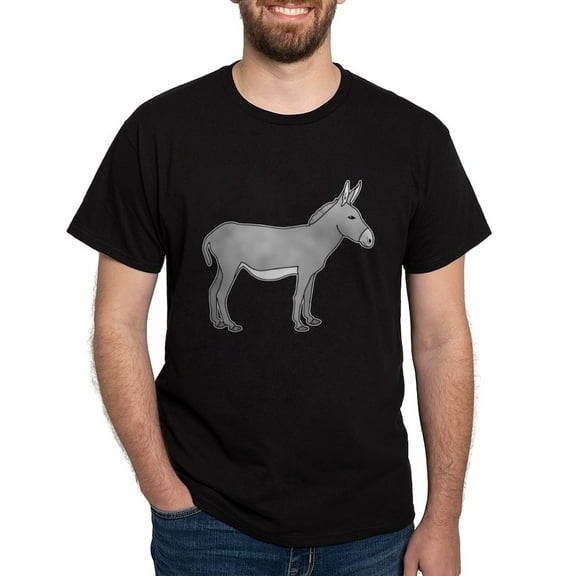 CafePress - Donkey Dark T Shirt - Men's Classic Graphic Cotton T-Shirt