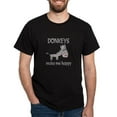 thumbnail image 1 of CafePress - Donkey Happy Dark T Shirt - Men's Classic Graphic Cotton T-Shirt, 1 of 4