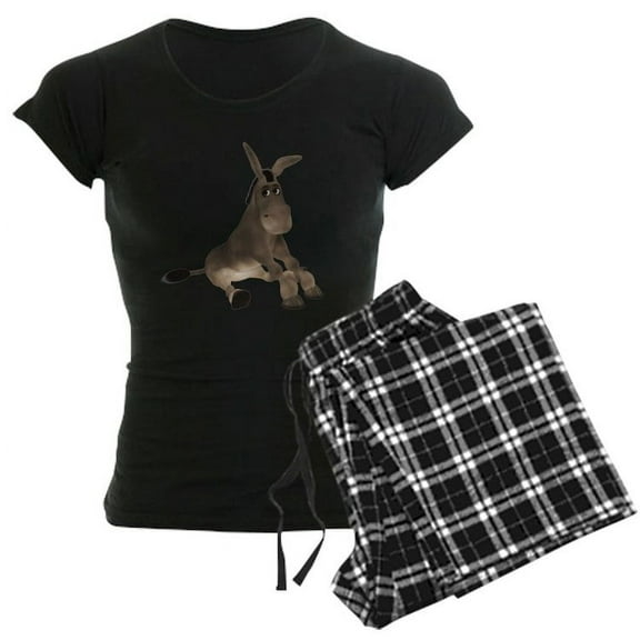 CafePress - Donkey Pajamas - Women's Dark Pajamas