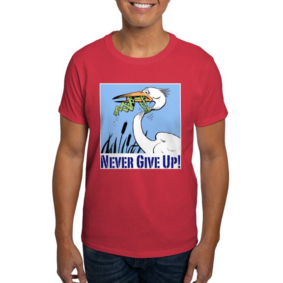 CafePress - Dont Give Up3 T Shirt - Men's Classic Graphic Cotton T-Shirt