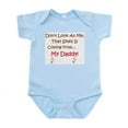 thumbnail image 1 of CafePress - Dont Look At Me, That Smell Is Coming From Daddy! - Baby Light Bodysuit, Size Newborn - 24 Months, 1 of 4