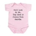 thumbnail image 1 of CafePress - Dont Look At Me That Smell Is Coming From Grandpa - Baby Light Bodysuit, Size Newborn - 24 Months, 1 of 4